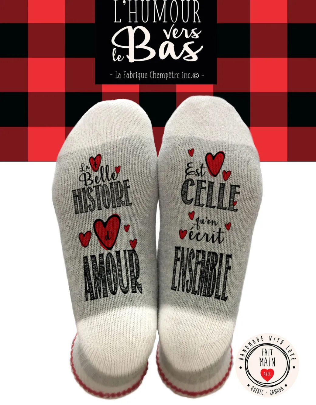 Bas de laine - Histoire d'amour par La Fabrique Champêtre