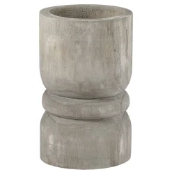 Bougeoir Paulownia gris