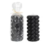 Chandelle Bubble noire 3" x 6"