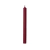 Chandelle longue rouge foncée