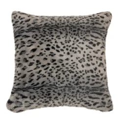 Coussin Cheetah noir