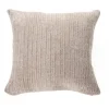 Coussin en chenille Hippy taupe