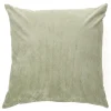 Coussin en velour Corduroy sauge