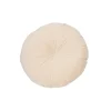 Coussin rond Velvet crème par Brunelli