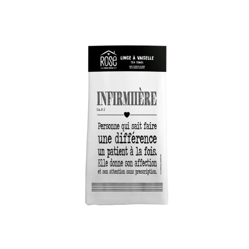 Linge à vaisselle - Infirmière définition