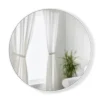 Miroir rond Hub blanc