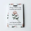 Sachet de lait de bain Pivoine et feuille d'olivier