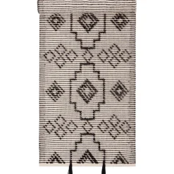 Tapis de couloir géométrique