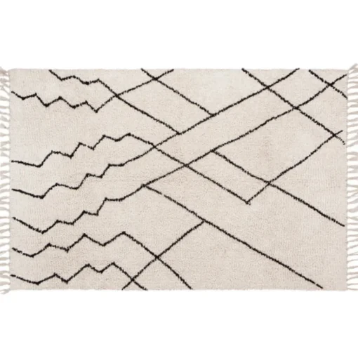 Tapis en coton Tufté