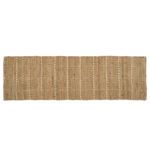 Tapis en jute Cliffside blanc