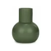 Vase en céramique vert