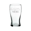 Verre à bière « T'es mon humain préféré » par La Maison du Bar