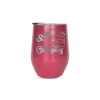 Verre isolé " Queen du camping"